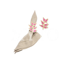 Heliconia napkin ring