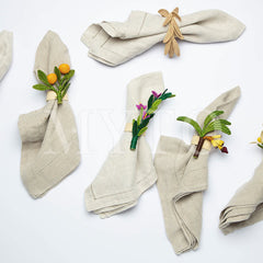 Thyme in Bloom Napkin Ring